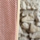 AZUL - Plaid Chevron corail