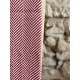 AZUL - Plaid Chevron bordeaux