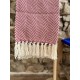 AZUL - Plaid Chevron bordeaux