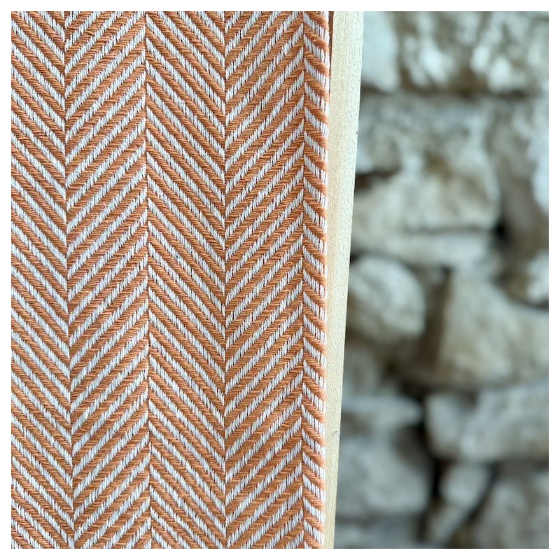 AZUL - Plaid Chevron orange