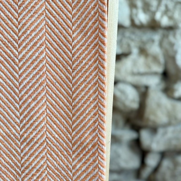 AZUL - Plaid Chevron orange