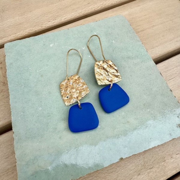 AZUL - Sol Studio - Boucles d'Oreilles Masha