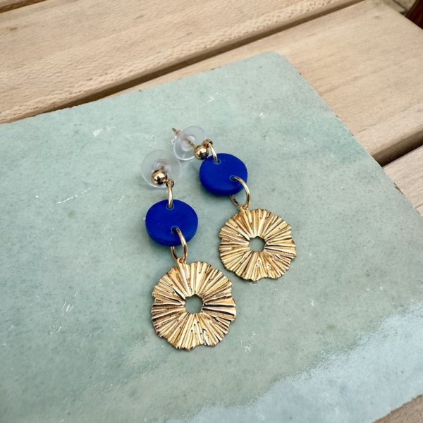 AZUL - Sol Studio - Boucles d'Oreilles Leah