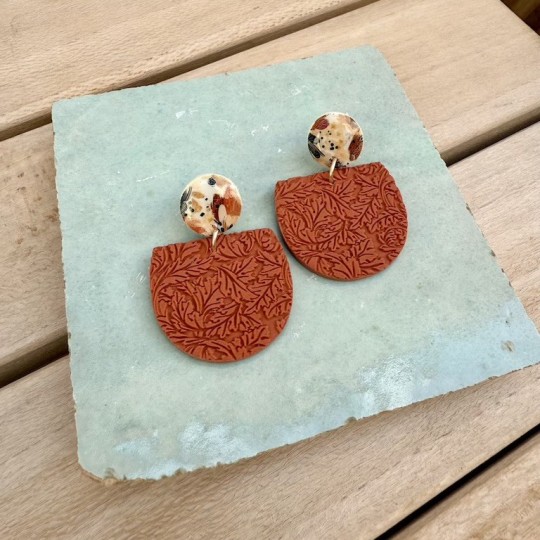 AZUL - Sol Studio - Boucles d'Oreilles Bea