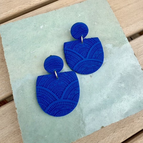 AZUL - Sol Studio - Boucles d'Oreilles Bea