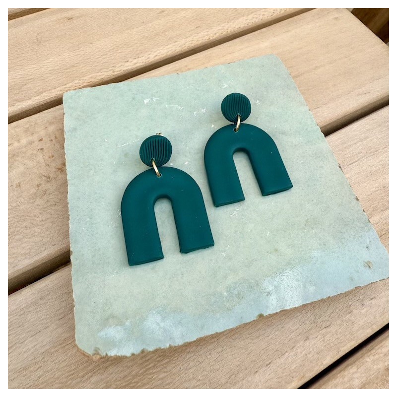 AZUL - Sol Studio - Boucles D'oreilles Ines