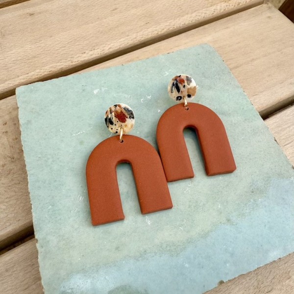 AZUL - Sol Studio - Boucles D'oreilles Ines