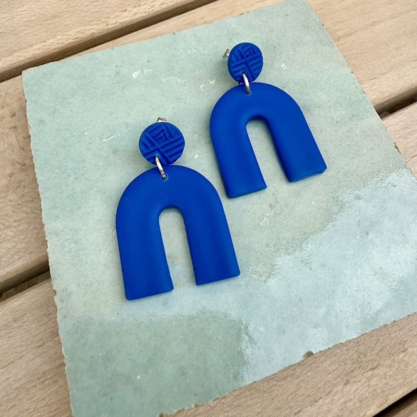 AZUL - Sol Studio - Boucles D'oreilles Ines