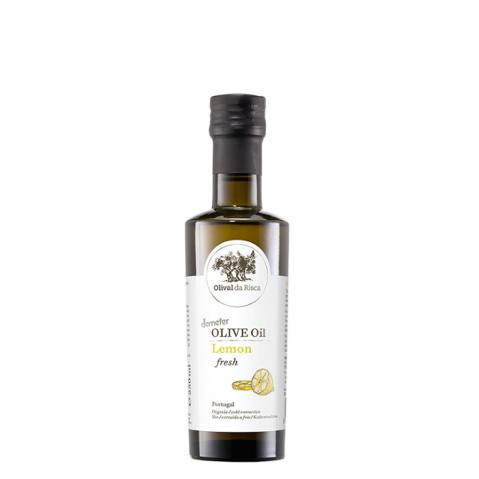 AZUL - Huile d’olive extra vierge bio au citron – Olival da Risca