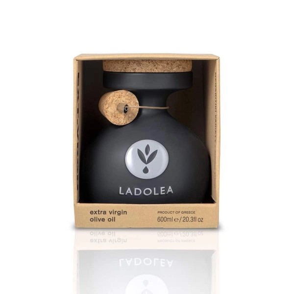 AZUL - LADOLEA - Huile d'olive vierge extra 600 ml - Intensément fruitée – Variété Megaritiki