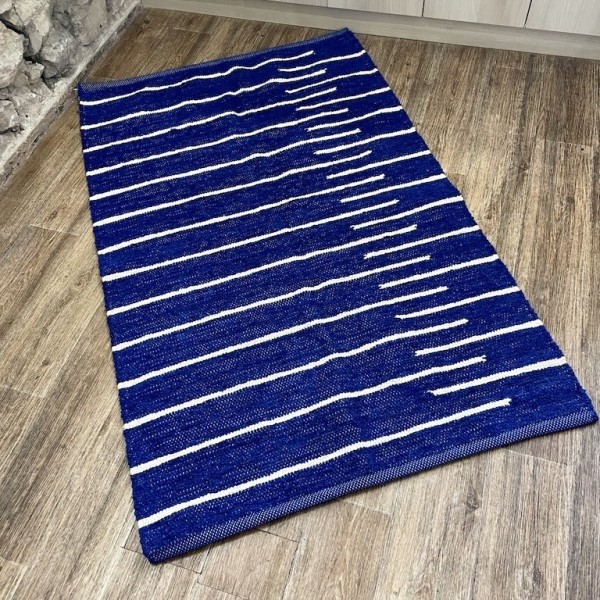 AZUL - Tapis Lineas en coton