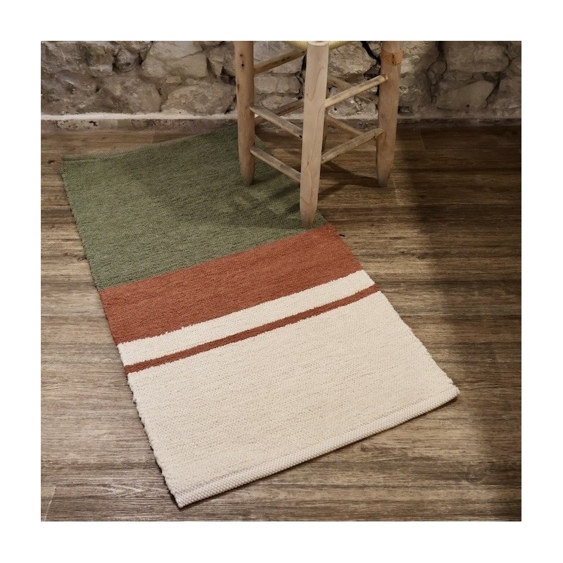 AZUL - Tapis Lineas en coton
