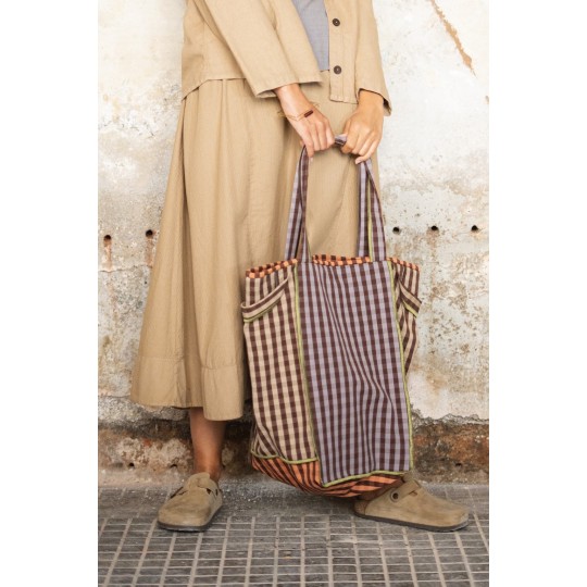 AZUL - Maxi sac shopping Barbara - Skandal