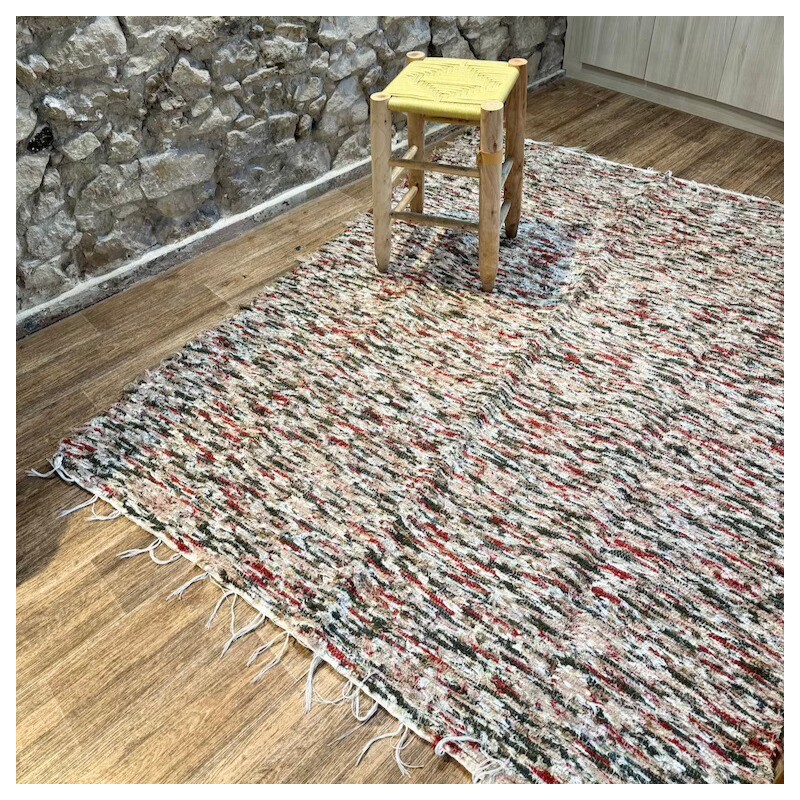 Grand tapis peludo Azulejo