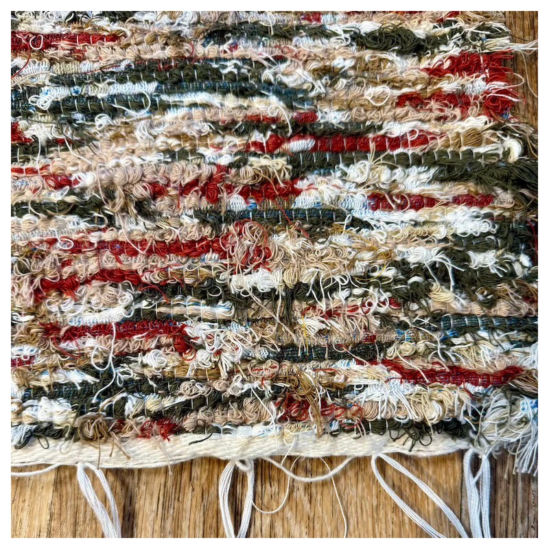 Grand tapis peludo Azulejo