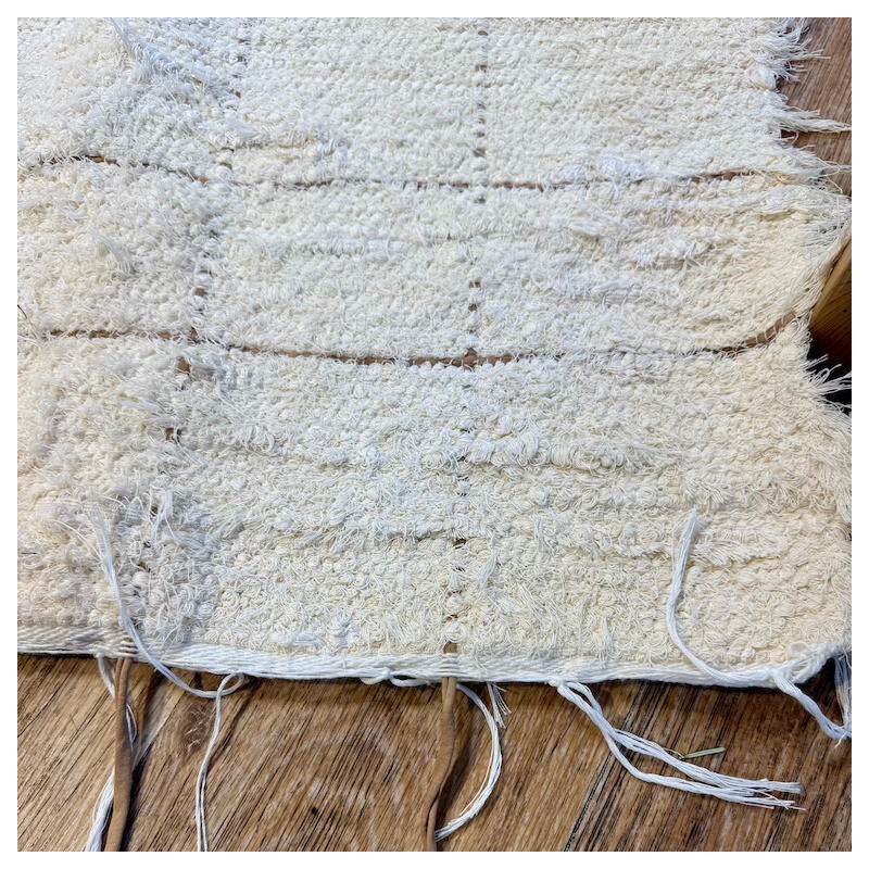 Grand Peludo Crème - Rectangle Beige