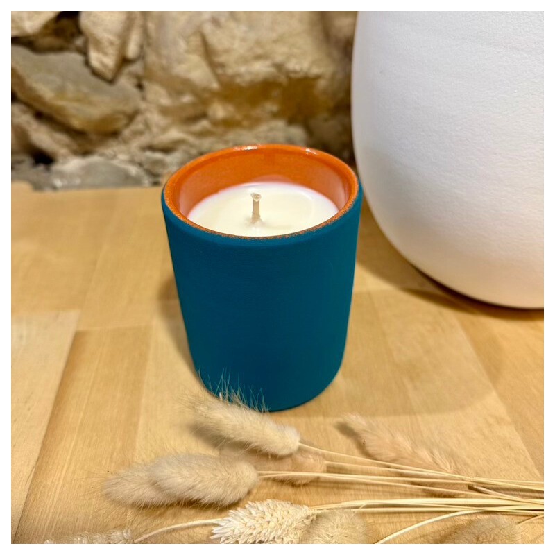 AZUL - Bougie Sous le figuier (Vert pétrole)