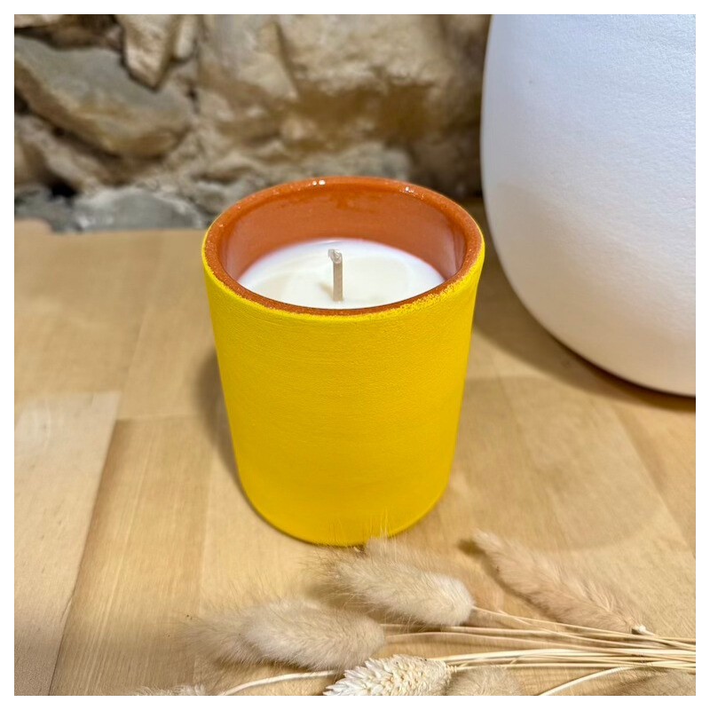 AZUL - Bougie Malmousque (Jaune)