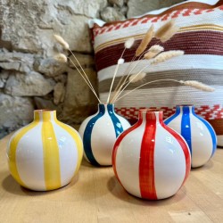 Mini vase bola lignes épaisses
