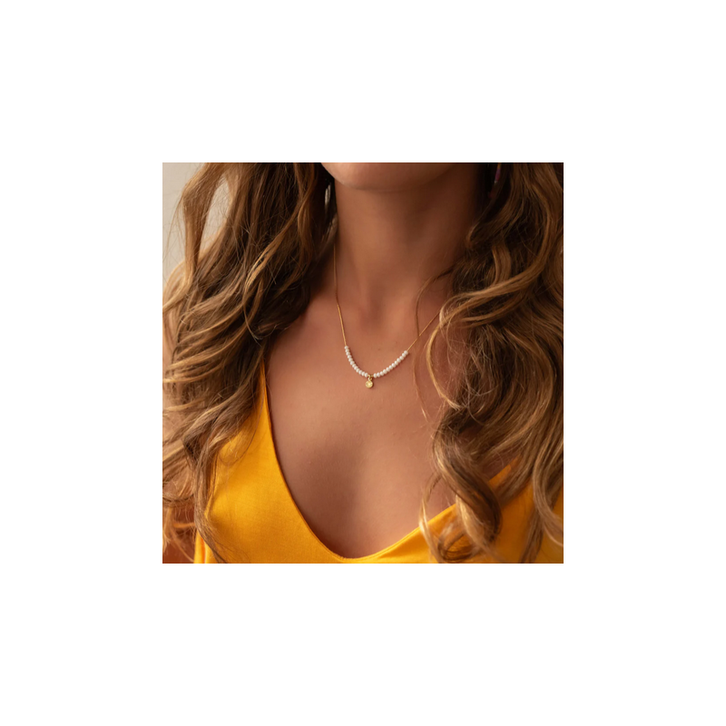 AZUL - Laurence M - Collier La Bronzée Nude