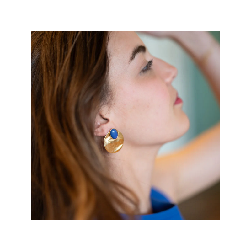 AZUL - Boucle d'oreille La Duplice