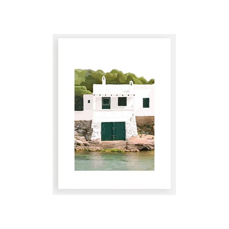 Cala Biniancolla - Illustration par Nura Art