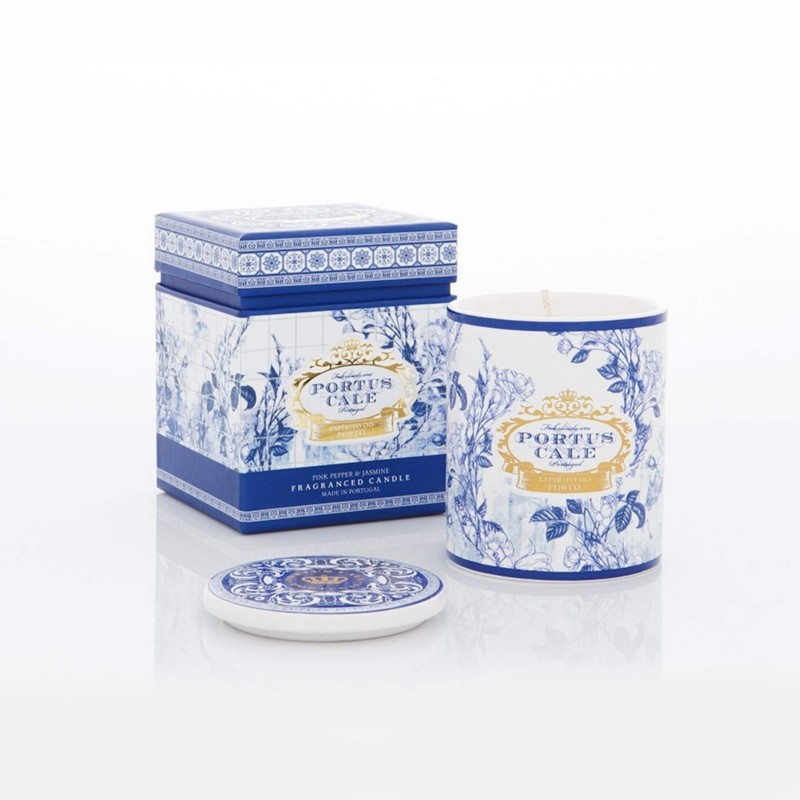 AZUL - CASTELBEL - Bougie Portus Cale Gold & Blue