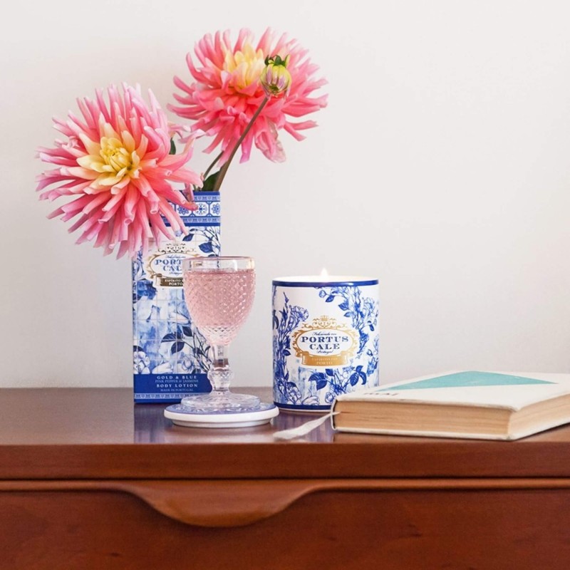 AZUL - CASTELBEL - Bougie Portus Cale Gold & Blue
