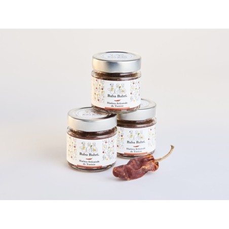 AZUL - BABA BAHRI - Harissa Artisanale de Tunisie Fumée
