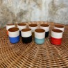 Tasse droite bicores
