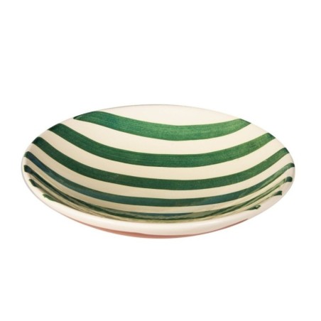 AZUL - Assiette creuse Lignes Verticales - Ollarus