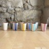 Tasse à café banda de listas