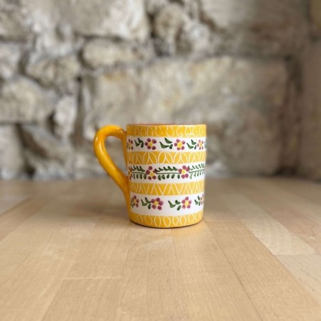 AZUL - A LOJA DA CERAMICA - Mug Flores