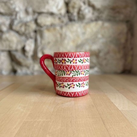 AZUL - A LOJA DA CERAMICA - Mug Flores