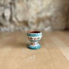 AZUL - A LOJA DA CERAMICA - Coquetier Flores