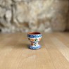 AZUL - A LOJA DA CERAMICA - Coquetier Flores