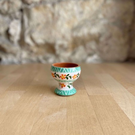 AZUL - A LOJA DA CERAMICA - Coquetier Flores