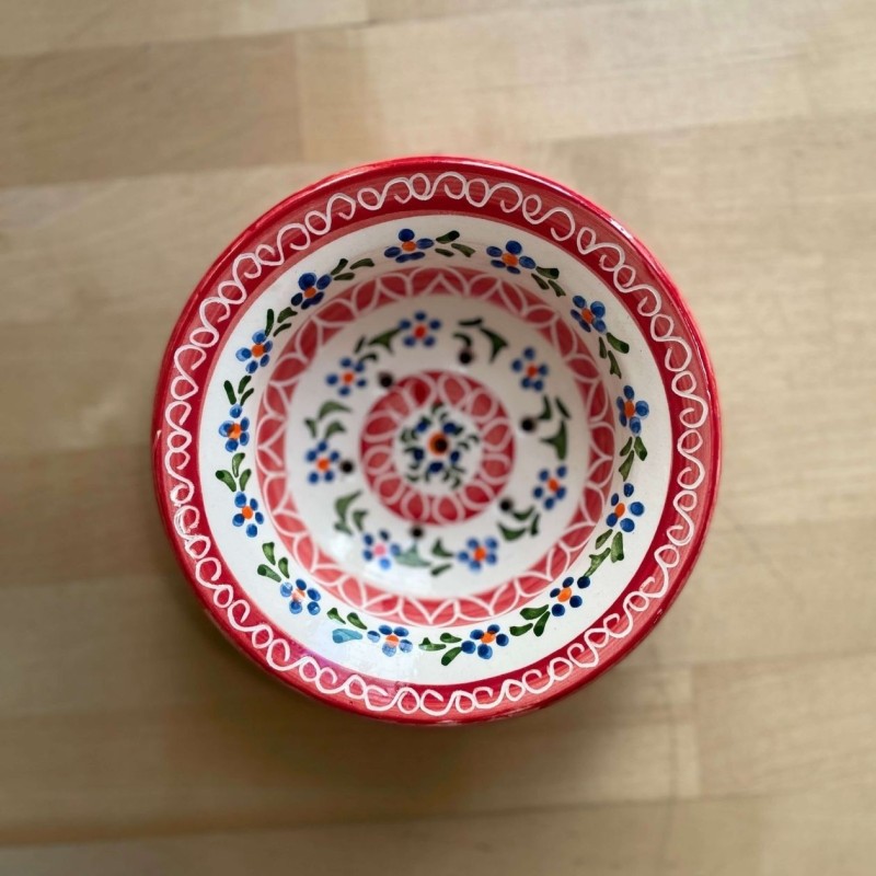 AZUL - A LOJA DA CERAMICA - Porte-Savon Flores