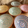 AZUL  - A LOJA DA CERAMICA - Saladier Flores