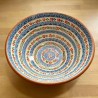 AZUL - A LOJA DA CERAMICA - Grand Saladier Flores
