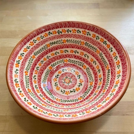 AZUL - A LOJA DA CERAMICA - Grand Saladier Flores