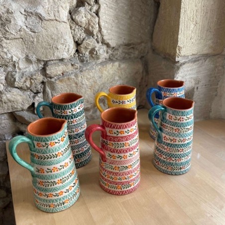 AZUL - A LOJA DA CERAMICA - Pichet Flores