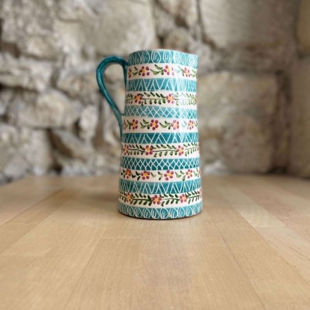AZUL - A LOJA DA CERAMICA - Pichet Flores