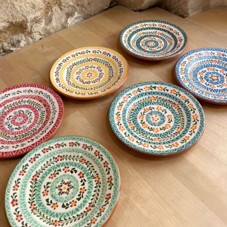 AZUL - A LOJA DA CERAMICA - Petite Assiette Flores