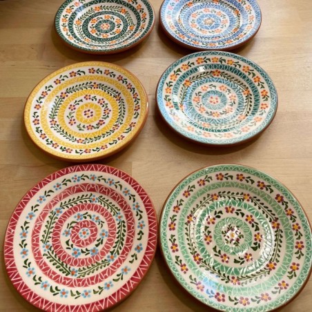 AZUL - A LOJA DA CERAMICA - Petite Assiette Flores