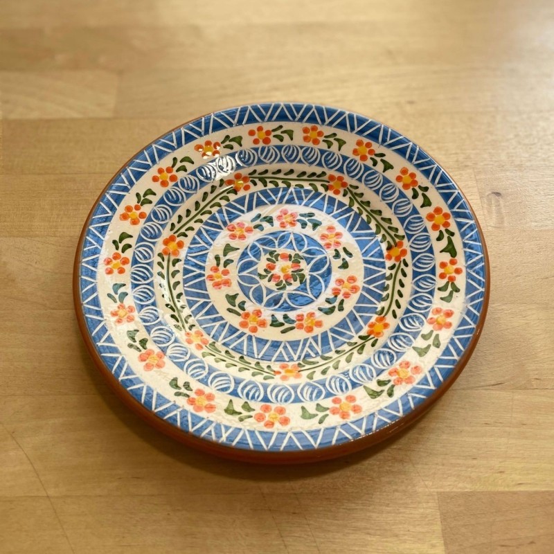 AZUL - A LOJA DA CERAMICA - Petite Assiette Flores